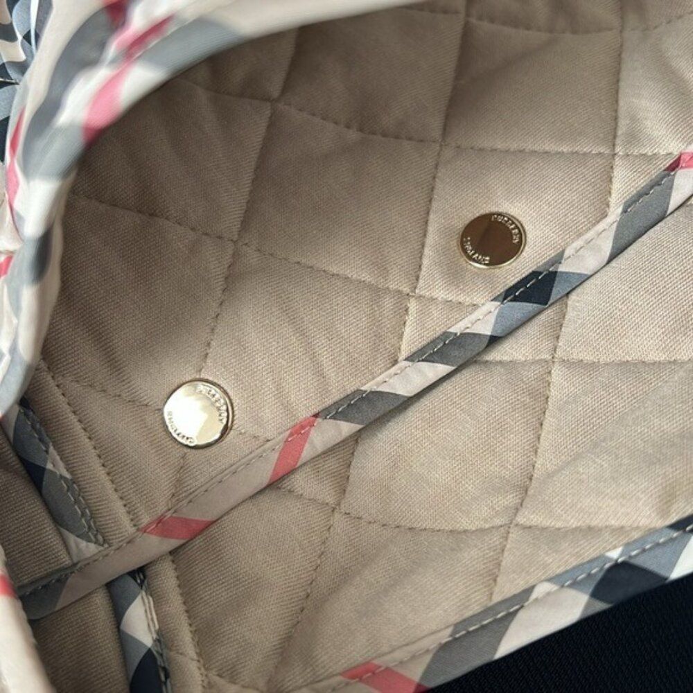Burberry Halima Check-Print Quilted Jumper, NWT, Size 12 Mos - Picture 10 of 14
